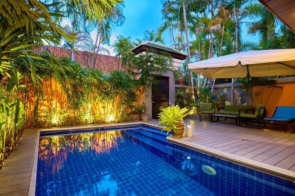 Bali Style Luxury View Talay Pool Villa Close To Beach & Walking Street Джомтьен Экстерьер фото